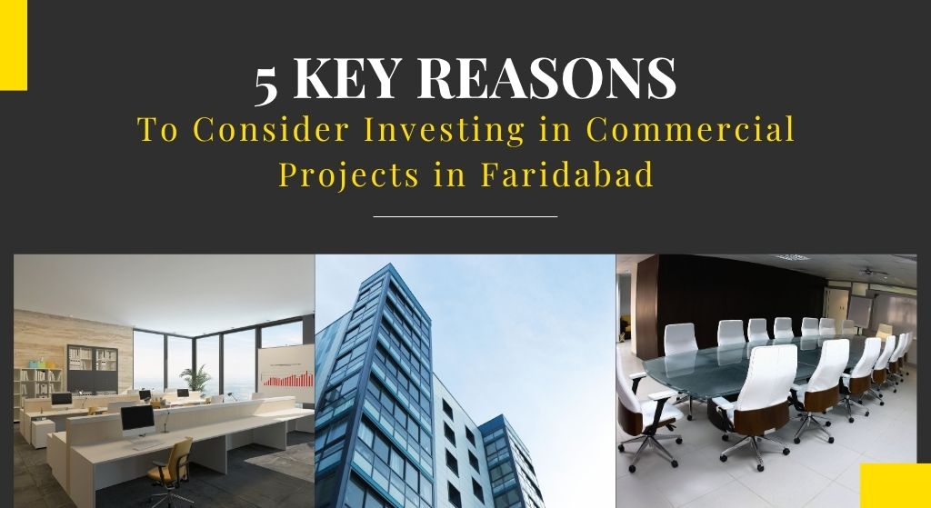 The 5 Key Reasons to Consider Investing in Commercial Projects in Faridabad